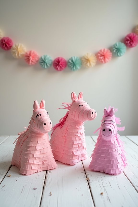 festive mini pi ata favors