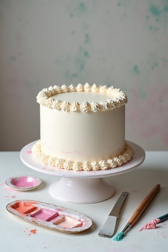 fix common cake painting mistakes