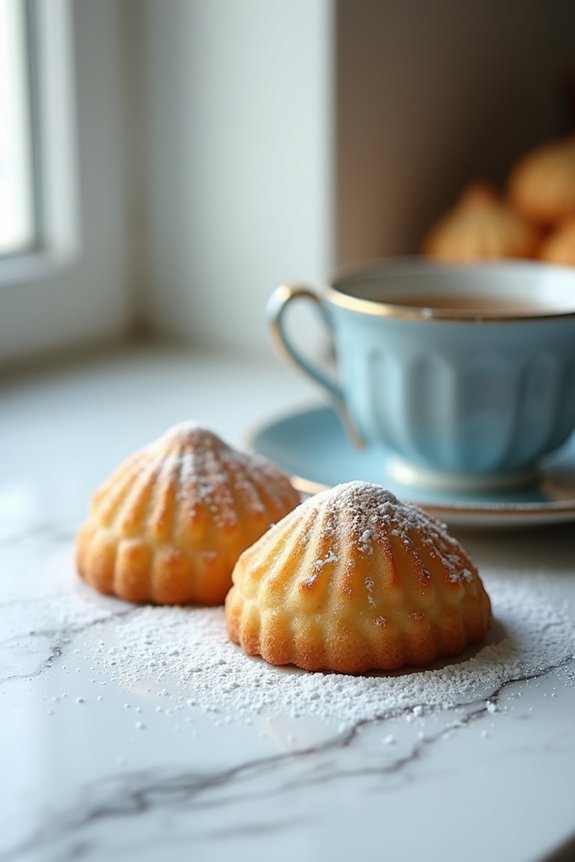 fluffy french tea cakes