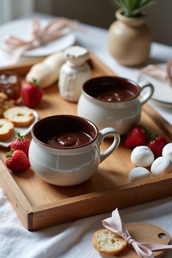 fondue party take home gifts