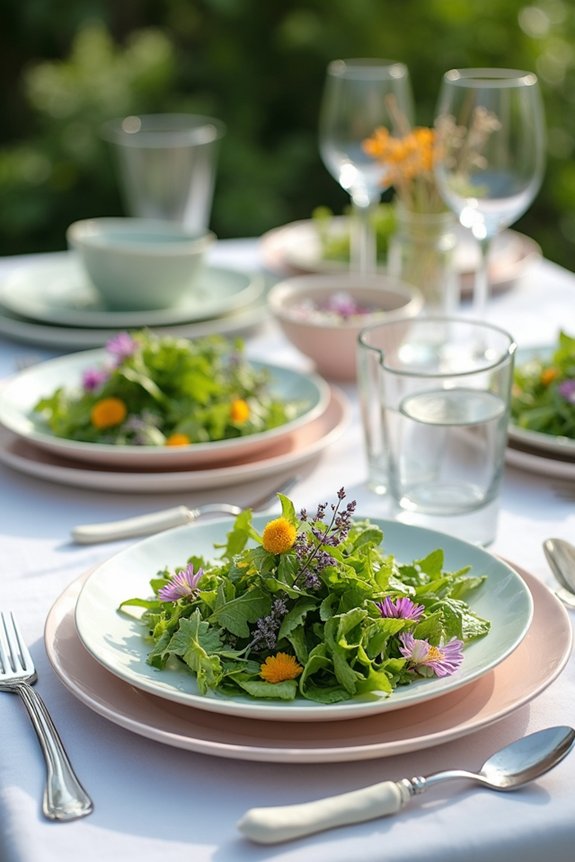 fresh and light salads