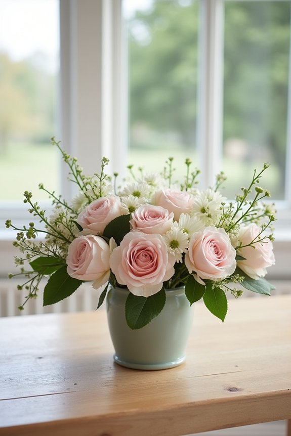 fresh floral centerpiece creations