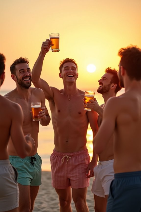 fun sports and socializing