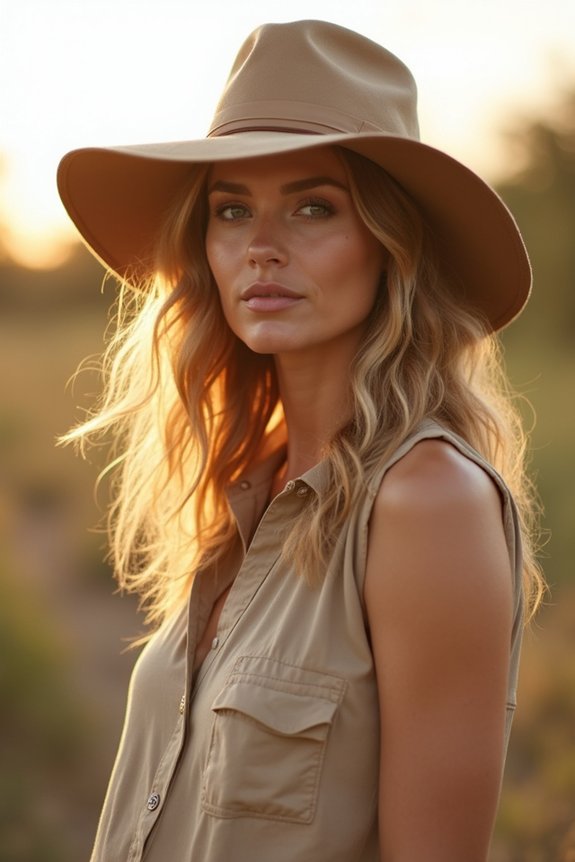 functional safari hat features