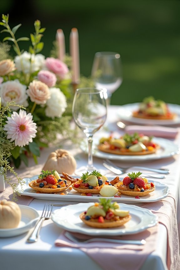 garden party food ideas