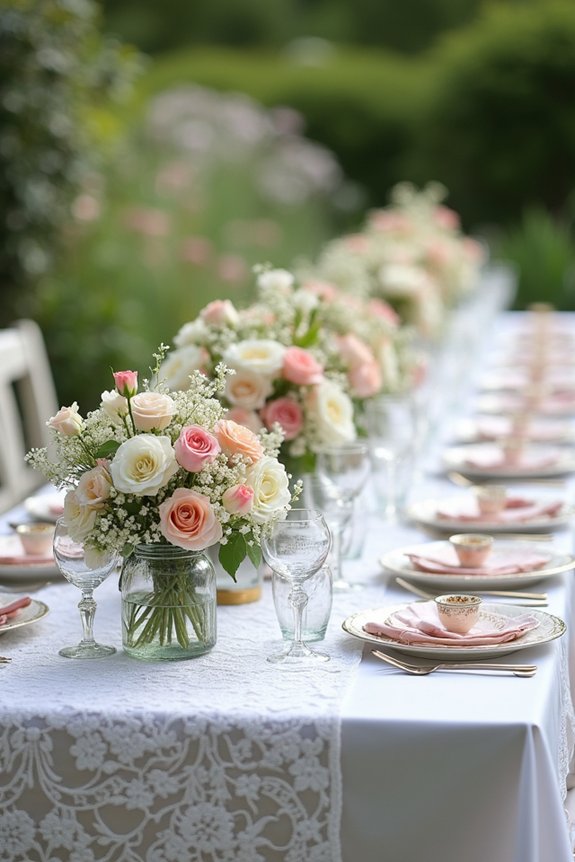 garden party theme decorations