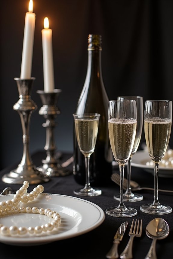 glamorous old hollywood party