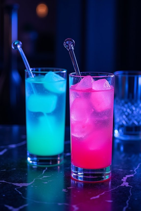 glow in the dark party drinks