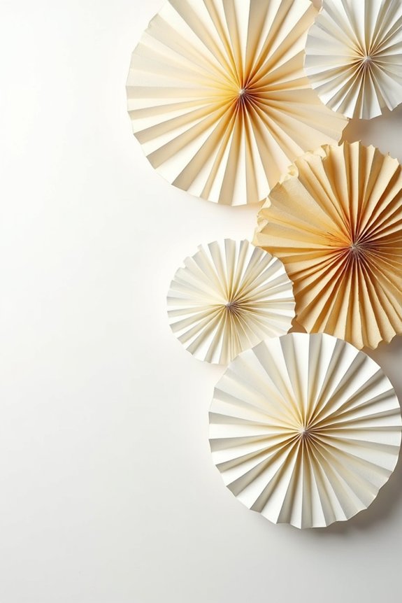 gold and white decor