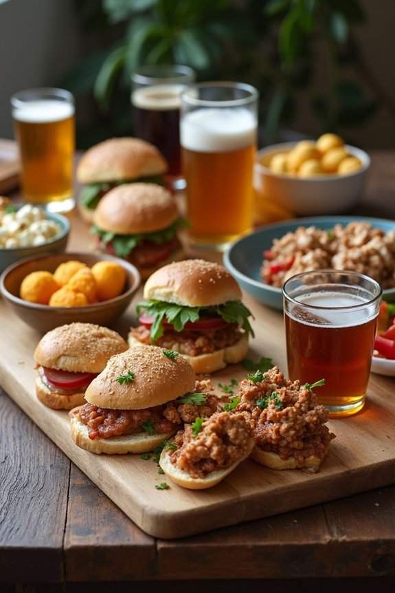 gourmet super bowl celebration