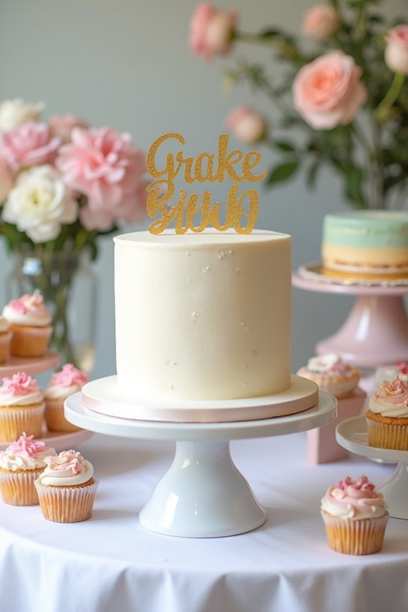 graduation dessert display ideas