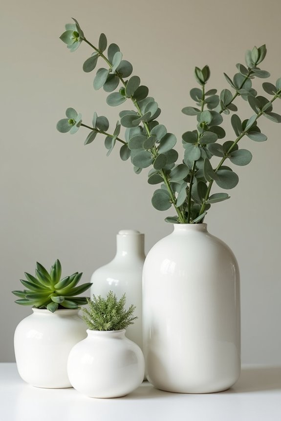 greenery succulents modern elegance