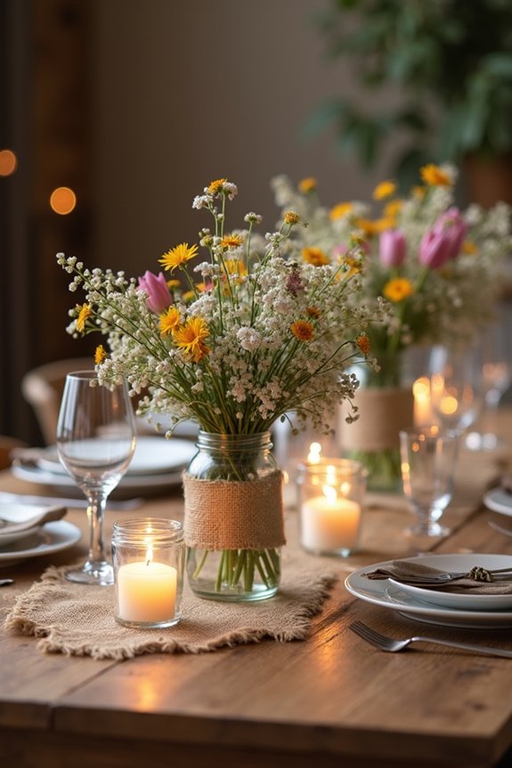 handmade centerpieces for parties