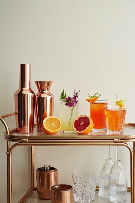 happy hour centerpiece ideas