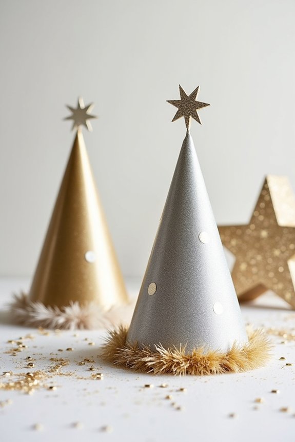 homemade party hats tutorial