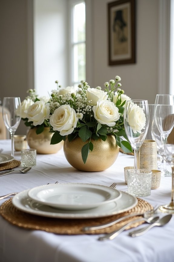 impressive 50th birthday centerpieces