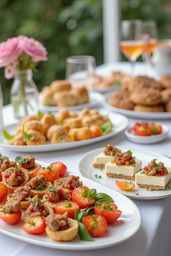 impressive bachelorette party food