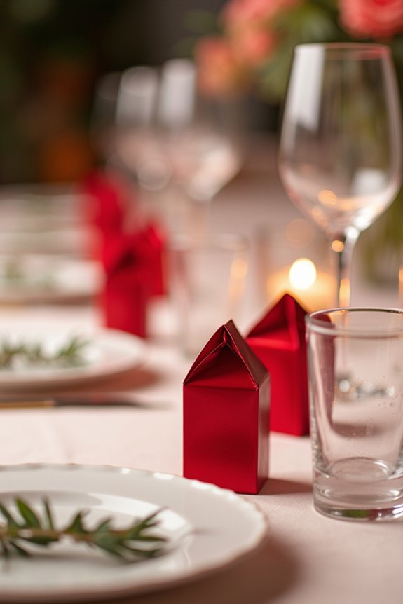 impressive red party favors