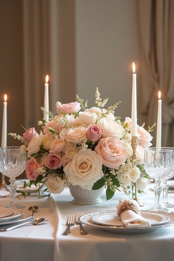 impressive rehearsal dinner centerpieces
