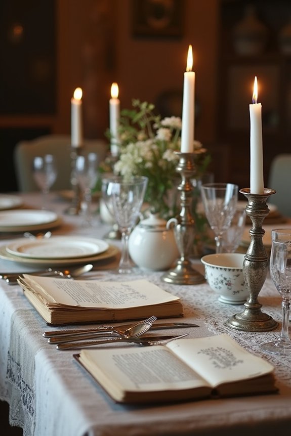 incorporating vintage family heirlooms