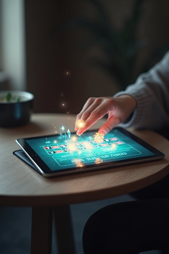interactive casino digital invitations
