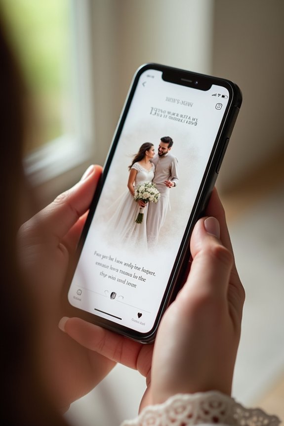interactive digital invitations experience
