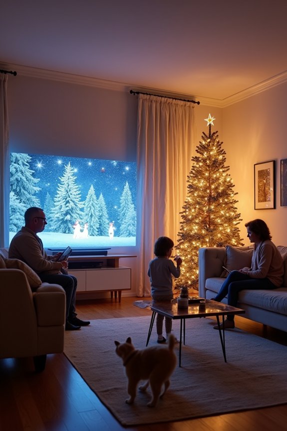 interactive holiday technology magic