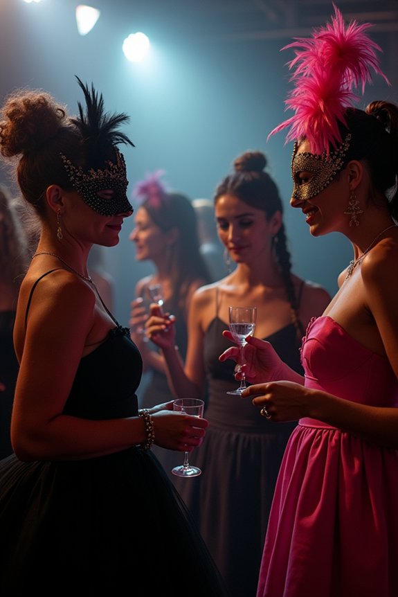 interactive ice breaking masquerade games