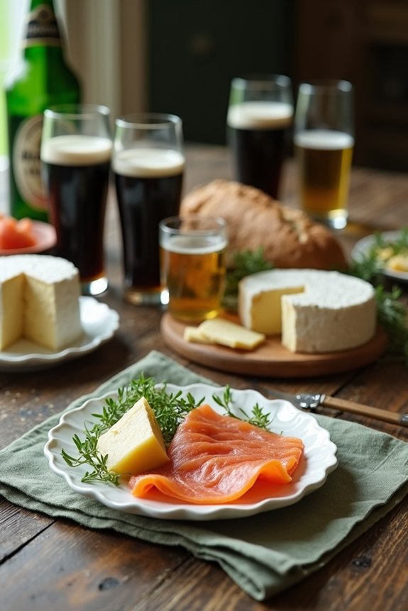 irish food and drink tasting