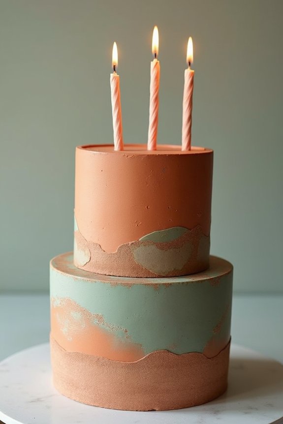kiln inspired cake designs