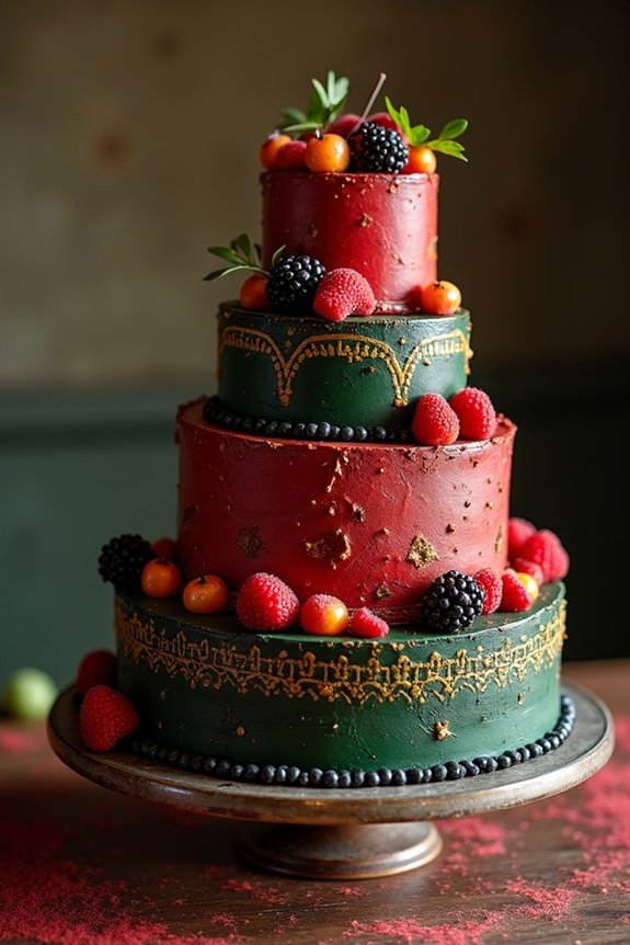 kwanzaa celebration cake decorations