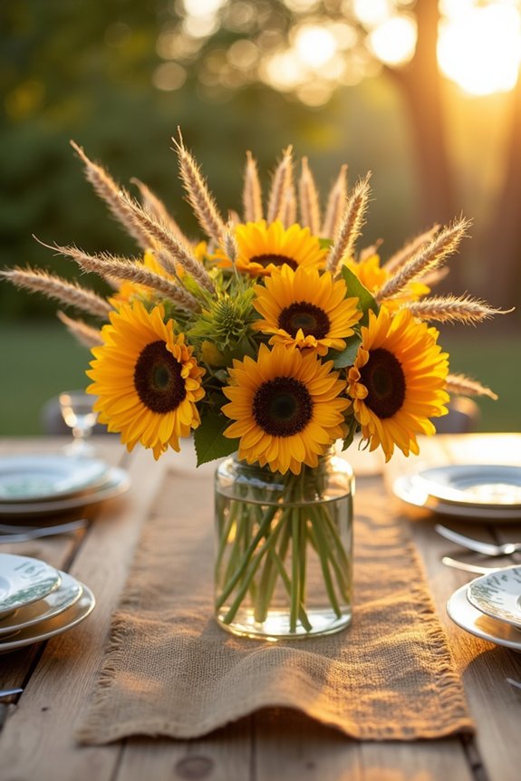 labor day centerpiece ideas