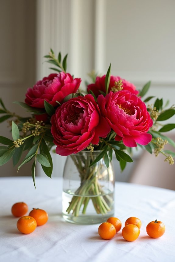 lunar new year symbolism arrangement
