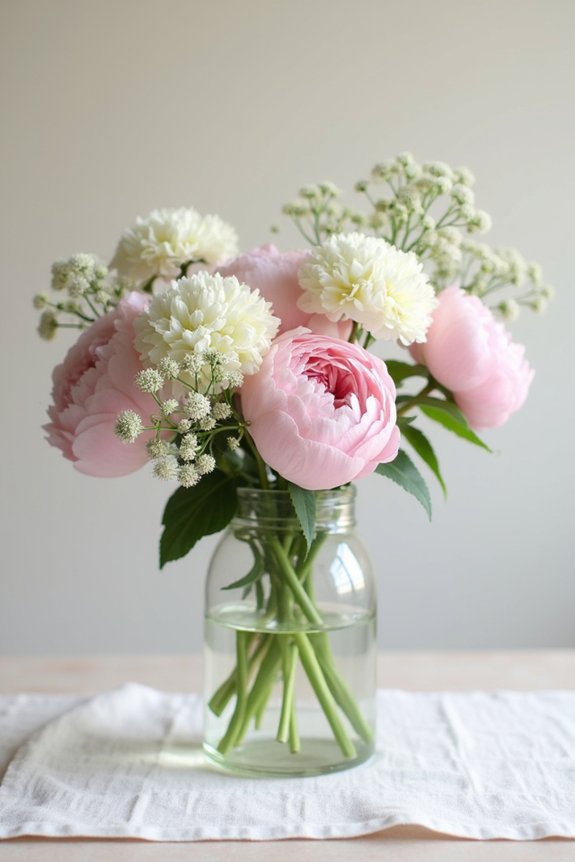 luxurious simple flower arrangements