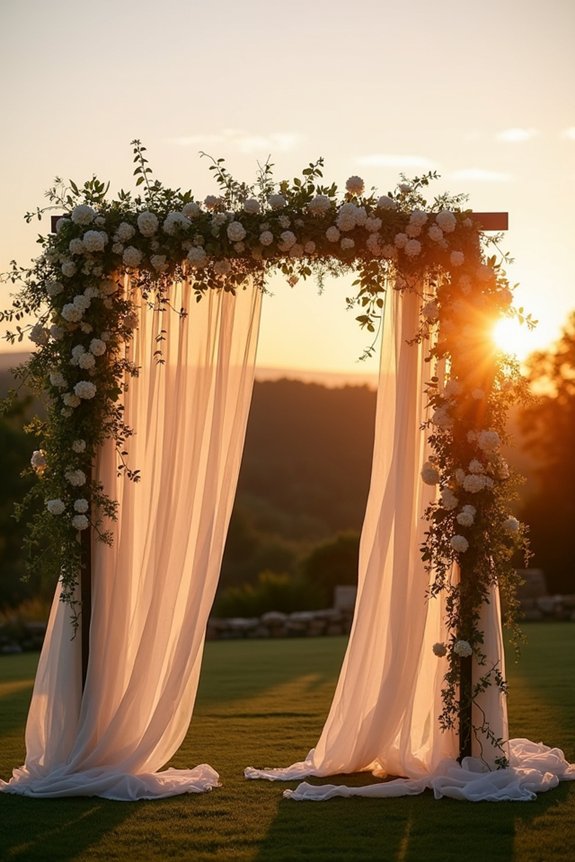 magical fairy light arches