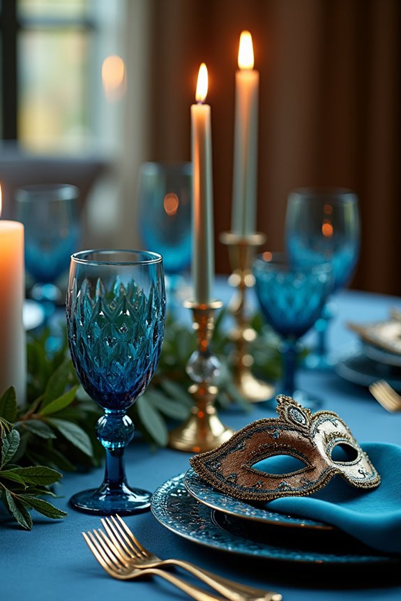 masquerade theme and colors