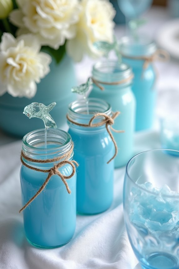 memorable blue party favors