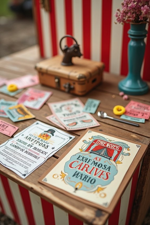 memorable carnival invitation challenges