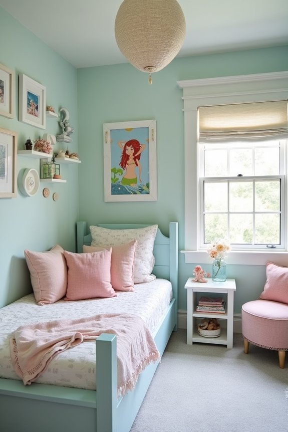 mermaid themed room decor ideas