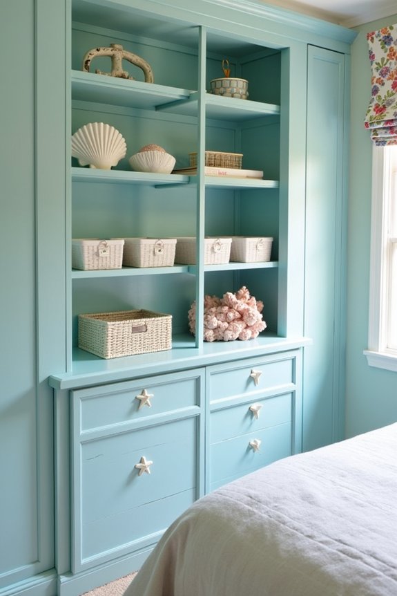 mermaid themed storage ideas