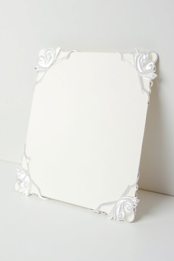 metallic sparkle invitation elegance