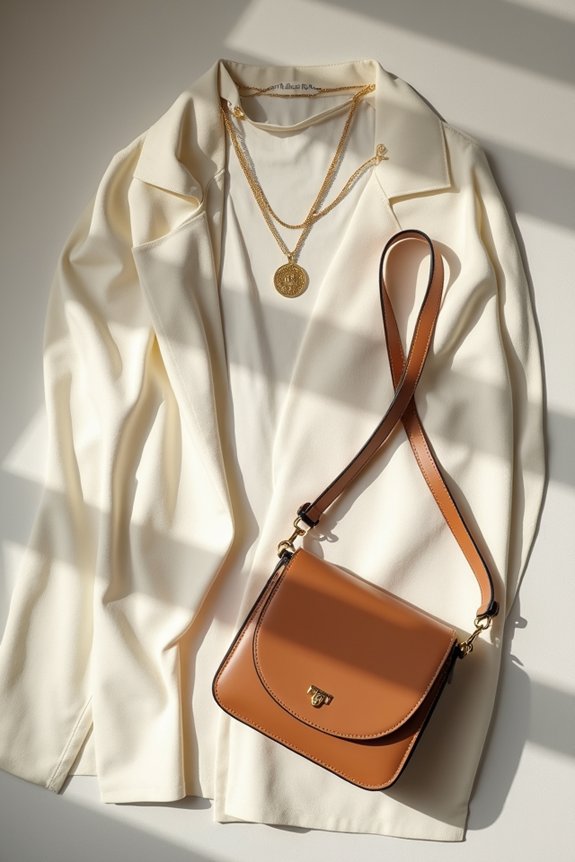 minimalist jewelry and bags