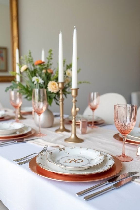 mix metallic accents elegantly