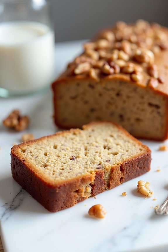moist banana bread cakes