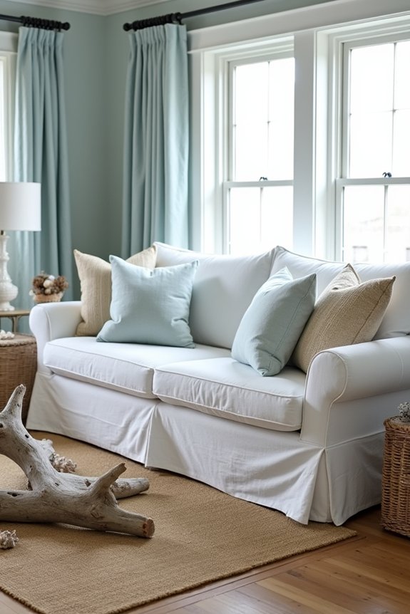 natural coastal home textures