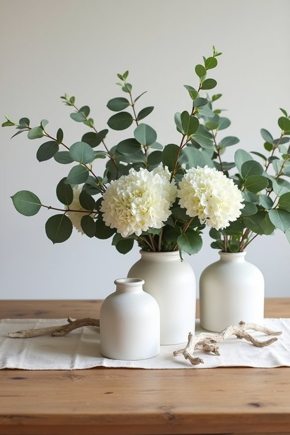 natural elements enhance tablescape