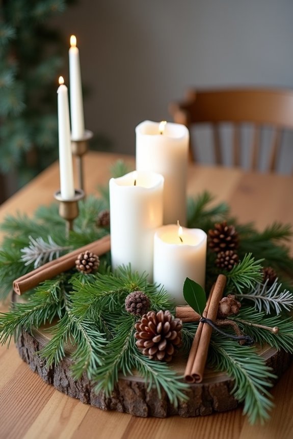 natural festive centerpiece ideas