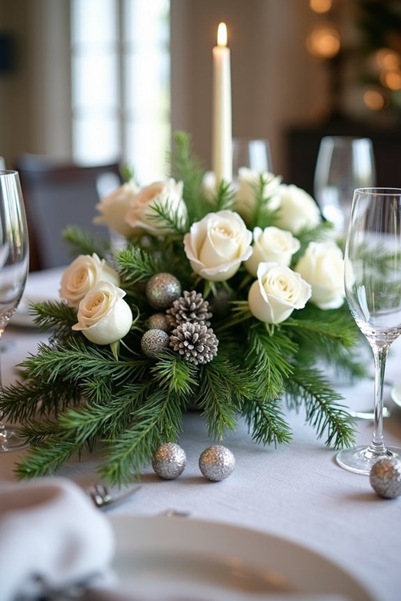 natural greenery and flowers