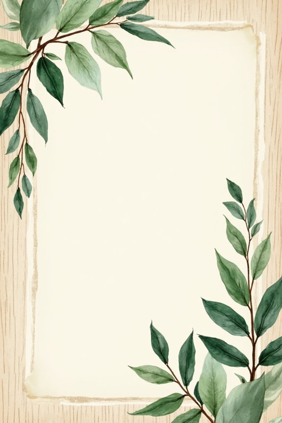 nature themed invitations ambiance