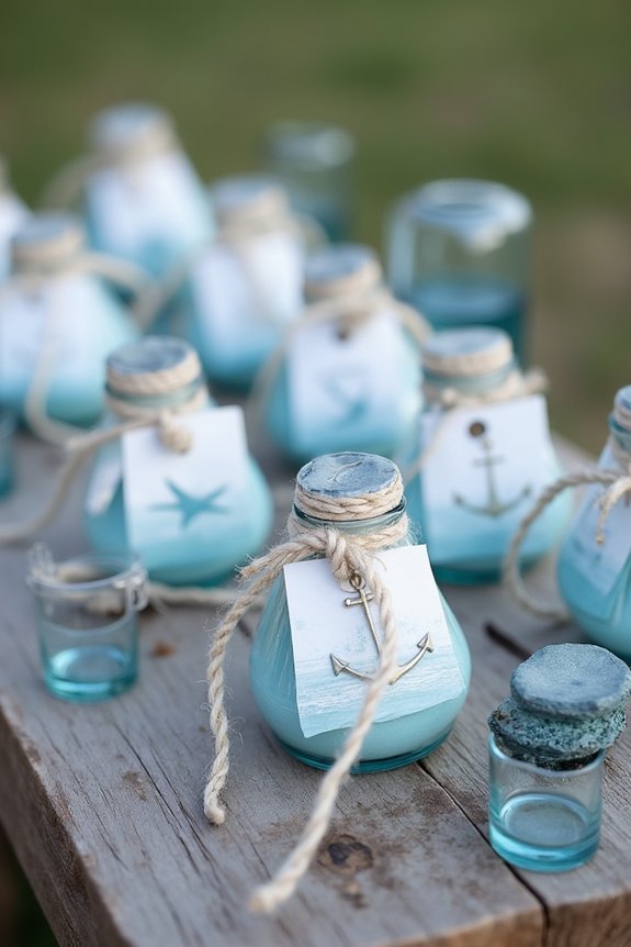 nautical themed celebration favors